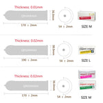 Qinsawaka select Made in Japan 10pc 0.02 super thin like not wearing SAGAMI ORIGINAL condoms NO Latex Allergy Polyurethan sex (10 pcs L) - sextoysok