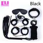 Utinta Leptura Sex Bondage Kit 7 Pcs Adult Games Set Handcuff Footcuff Whip Rope Blindfold for Couples Erotic Toys Sex Products - sextoysok