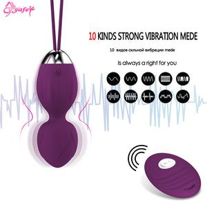 Vagina Balls Trainer Sex Toys Silicone Ben Wa Balls Vagina Tightening Exerciser Kegel Ball Vibratig Egg Women Adult Sex Product - sextoysok