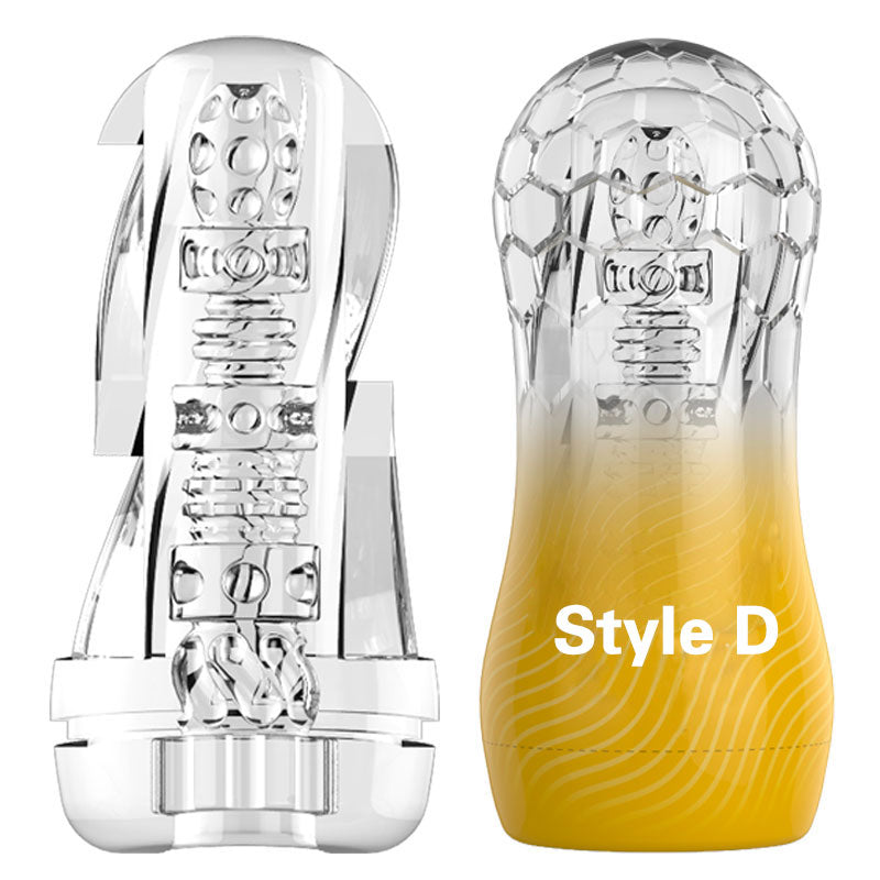 Artificial Vagina Masturbation Soft Stick Sex Machine for Men Silicone Pussy Sucking Erotic Adult Toys for Men Male Masturbator - sextoysok