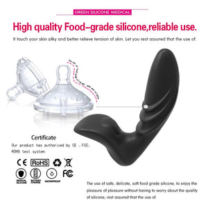 HWOK Anal butt plug Men masturbator Male Wireless Remote Control Prostate Massager Vibrator Adult Sex Toys Masturbator for Men - sextoysok