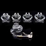 Chaste Bird The Nub of HT V3 Male Chastity Device with 4 Rings Small Cage Bio-sourced Penis Rings Cock Belt Adult Sex Toys A380 - sextoysok