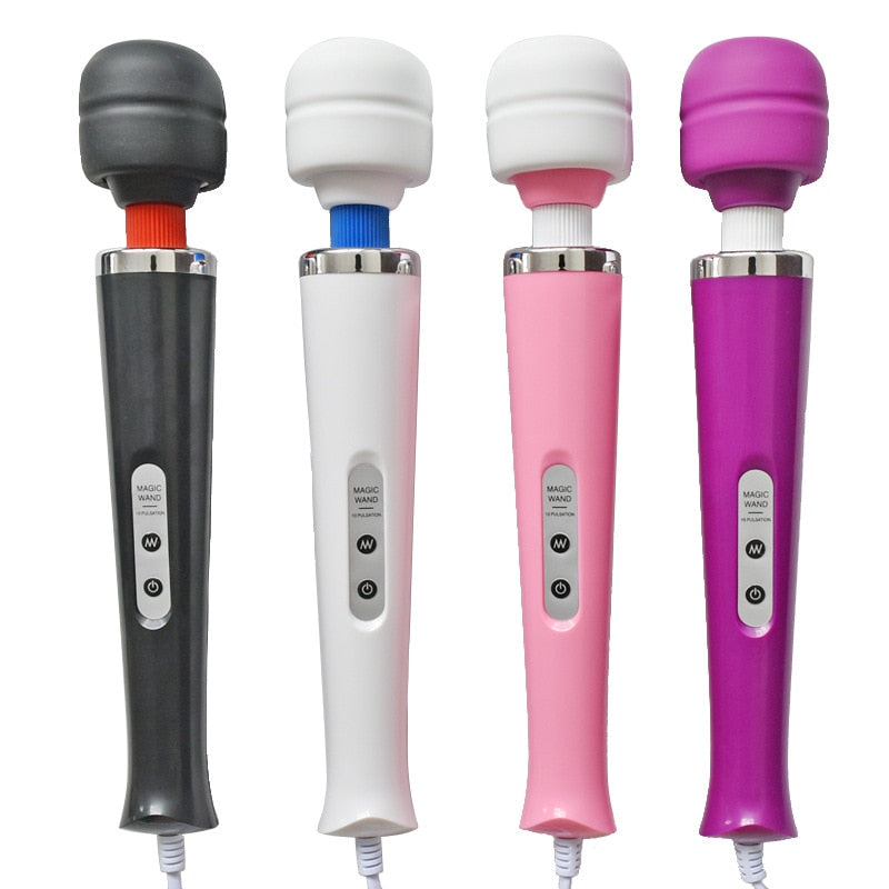 New 10 Speeds Magic Wand Massager,Big Magic Wand Massage Stick AV Vibrators Sexy Clit Vibrator Sex Toys for Women 32 * 6CM - sextoysok