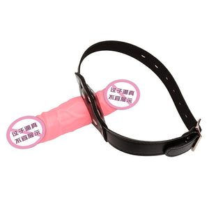Double-Ended Dildo Gag Head Strapon Mouth Gag Fetish bdsm Bondage Penis Harness Lesbian Sex Toys Sex Products Adult Erotic Toys - sextoysok