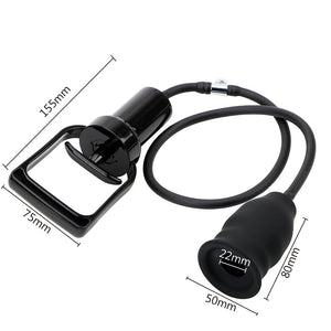 IKOKY Penis Pump Vibrator Glans Massage 10 Speed Penis Sucking Penis Enlargement Extender Sex Toy For Men Male Masturbator - sextoysok