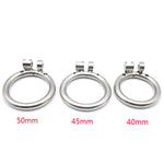 IGRARK 304 Stainless Steel 3 Size Bird Cock Cage Lock Adult Game Metal Male Chastity Belt Device Penis Ring Sex Toys For Men - sextoysok