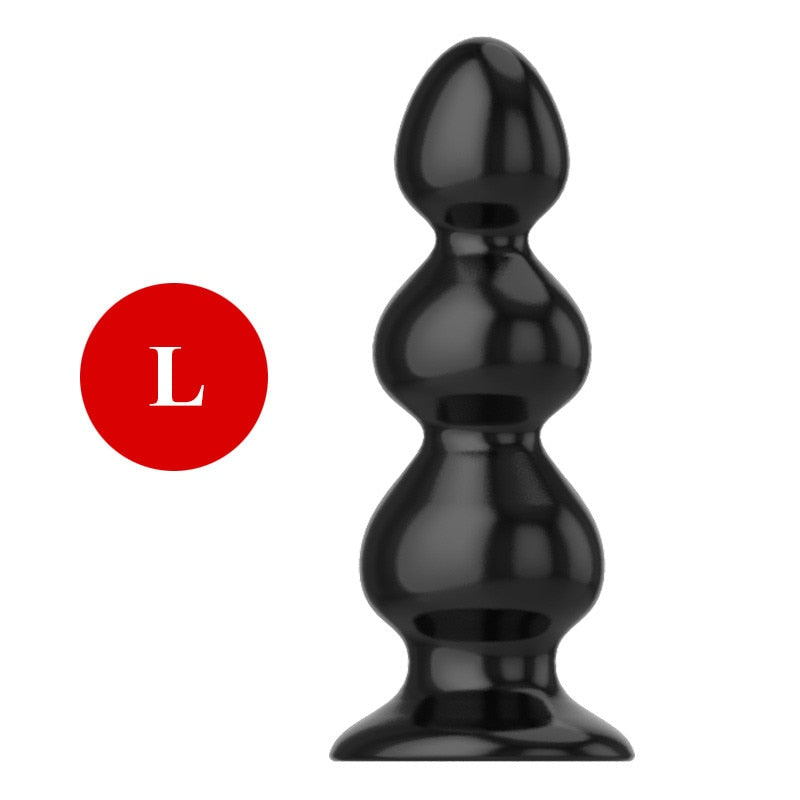 Adult Large Anal Sex Toys Huge Size Butt Plugs Prostate Massage For Men Female Anus Expansion Stimulator Big Anal Beads - sextoysok