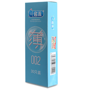 PERSONAGE 120 Pcs 002 Men Penis Sleeve Intimate Condoms Sex Toys Ultra Thin Kondom Lubricanted Condones Male Contraception (120Pcs) - sextoysok