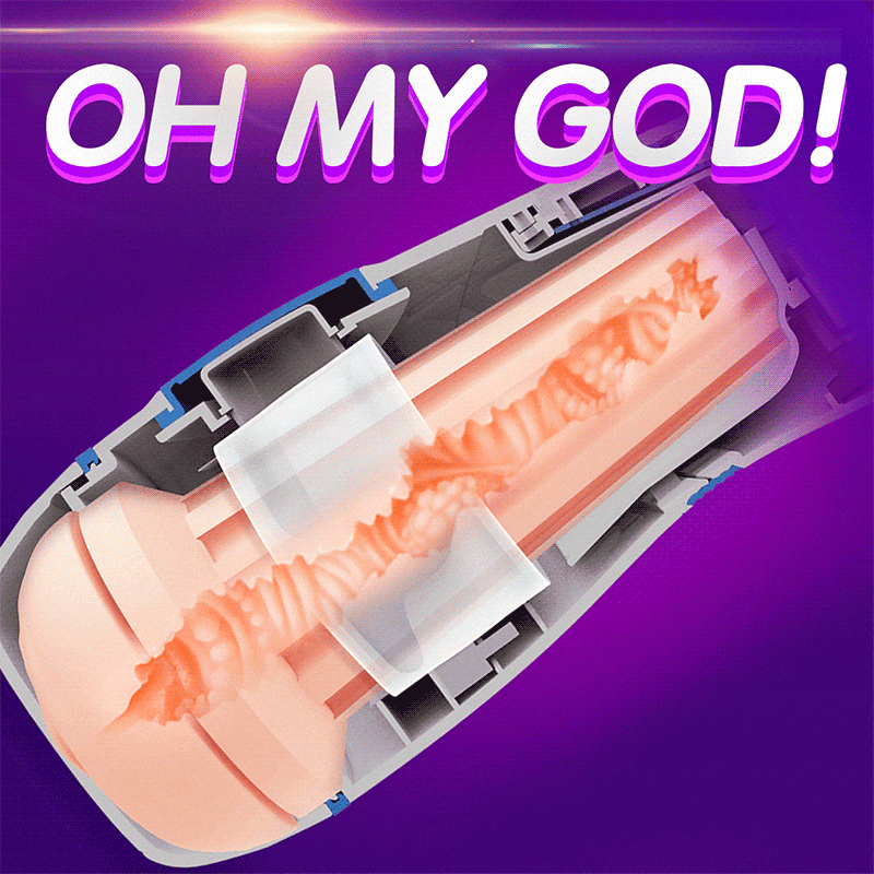 Bodypro Leten Interactive Voice Male Masturbator Cup Artificial Vagina Real Pussy Vibrating Masturbation Men Sex Toys (With retail box) - sextoysok