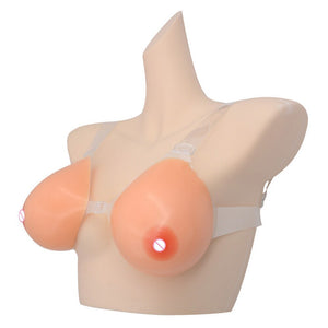 Yunman A/B/C/D/E Cup Artificial Breasts Natural Simulation Silicone Fake Breast Boobs for Crossdresser 500-1800g - sextoysok