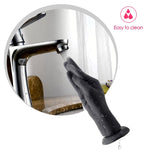 Sex products Huge dildo Anal Plug Suction Big Hand Anal Stuffed butt plug Large Penis Fist masturbate sex toys for women for men (Black Hand dildo) - sextoysok