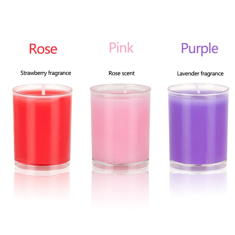 3 Colors Candles Flirting Candle Low Temperature Candle Wax Drip Erotic Adult Sex Toys For Couple SM Adult Games Flirt Toys - sextoysok