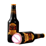 Beer Bottle Male Masturbation Realistic Pussy Soft Vagina Aircraft Cup Electric Masturbation Vagina Male Sex Toys - sextoysok