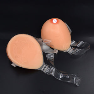 Yunman A/B/C/D/E Cup Artificial Breasts Natural Simulation Silicone Fake Breast Boobs for Crossdresser 500-1800g - sextoysok