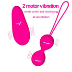 Vaginal Tight Balls Remote Control Kegel Balls Vibrator Geisha Ball Vibrating Egg Silicone ben Wa Ball Adults Sex Toys For Woman - sextoysok