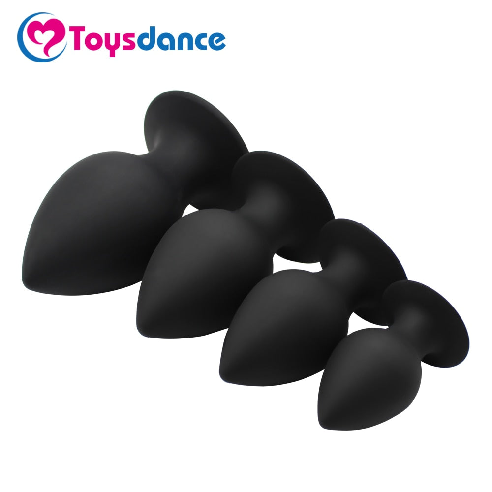Toysdance Adult Sex Toys Silicone Anal Plug Unisex S-Xl Butt Plugs With Strong Sucker Anus Expansion Love Kits Sex Products - sextoysok