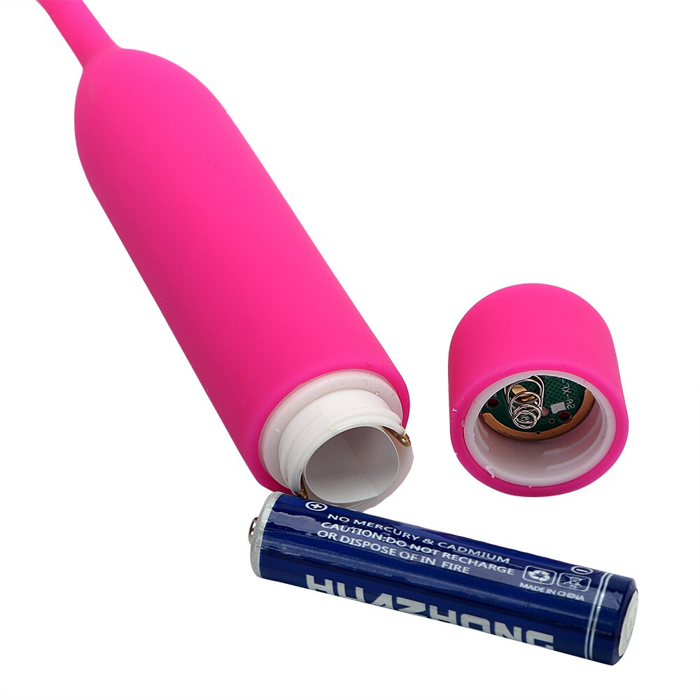 IKOKY 5.5mm Vibrating Penis Plug Urethral Dilators Male Masturbator Vibrator Sex toys For Men Silicone Sex Sounds Catheters - sextoysok