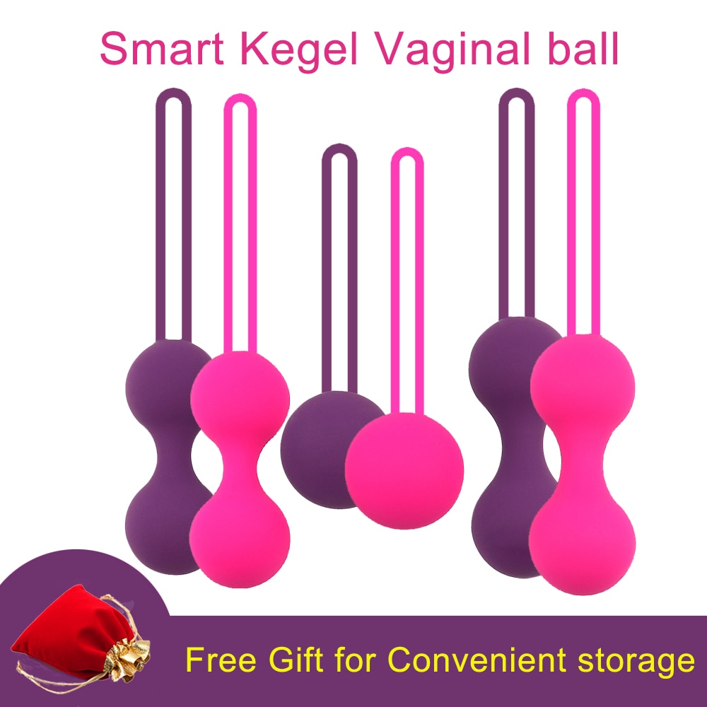 Smart Kegel Ball Safe Silicone Vaginal Chinese Balls For Woman Ben Wa Ball Geisha Balls Sex Toys Pussy Tighten Exercise Machine - sextoysok