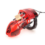 Electric Shock Pulse Chastity Lock Male Plastic Silicone Chastity Lock Cb6000s Alternative Toy Sex Toys For Man Adult Products - sextoysok