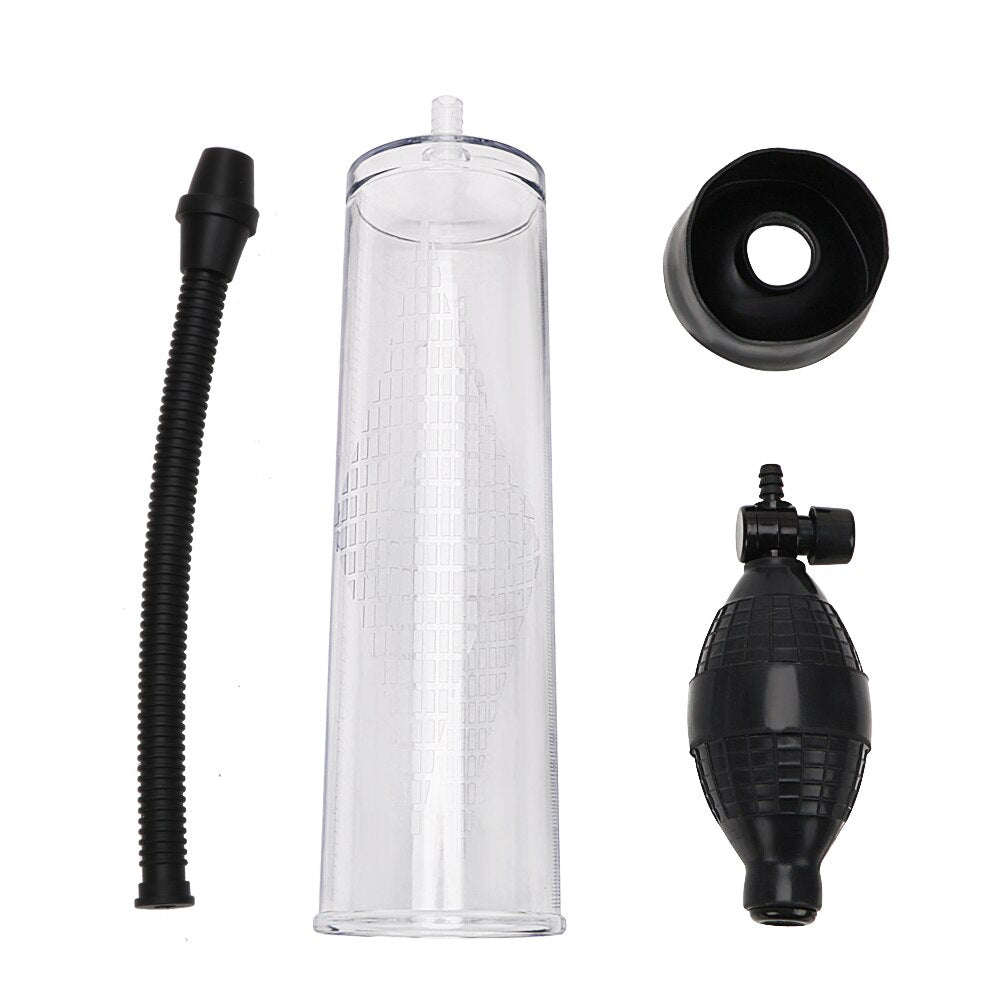 IKOKY Penis Pump Penis Enlargement Extender Enlarge Vacuum Pump Cock Ring Delayed Ejaculation Sex Toys For Men Sex Products - sextoysok