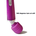 New 10 Speeds Magic Wand Massager,Big Magic Wand Massage Stick AV Vibrators Sexy Clit Vibrator Sex Toys for Women 32 * 6CM - sextoysok