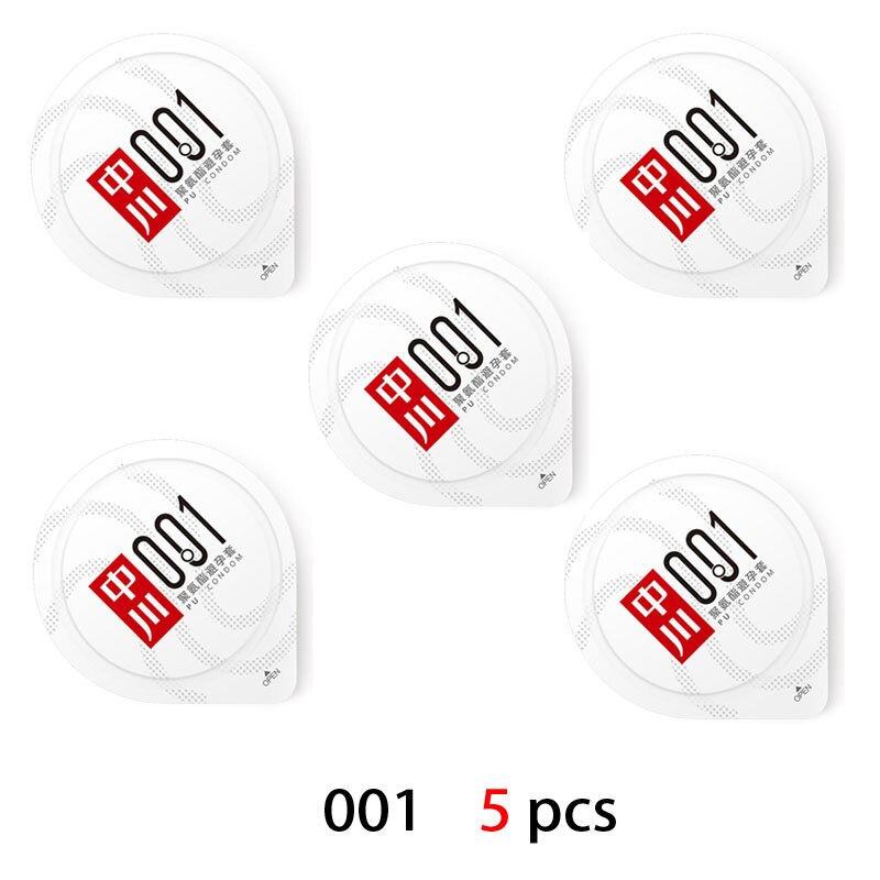 0.01&0.02mm super slim Condom 001&002 Invisible Ultra Thin Lubricated Condoms for men Sexual welfare Polyurethane Non-latex - sextoysok