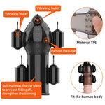 Glans Trainer Sex Toys for Men Ghost Exerciser Penis Vibrator Penis Sleeve Enhancement Delay Lasting Erection Male Masturbation> (5 balls vibrators) - sextoysok