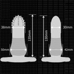 Silicone Hollow Dildo Anal Plug Anal Sex Toys For Women Men Prostate Massager Anal Expanding Dilator Stimulator Adult Products - sextoysok