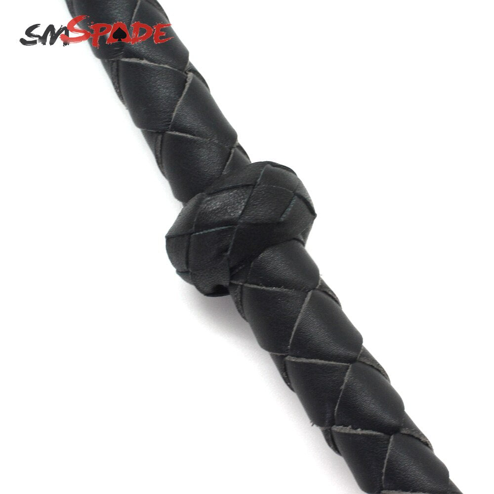 95cm Microfiber Leather Fetish Libido Whip BDSM bondage erotic toys Spanking Paddle Adult Games - sextoysok
