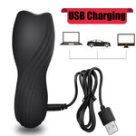 FLXUR 10 modes penis Delay Trainer Male Masturbator Vibrator Automatic Oral Climax Sex Glans Stimulate Massager Sex Toys for Men - sextoysok