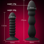 Remote Control Anal Plug Bead Dildo Vibrator Suction Cup Butt Plug Male prostate Massager Vibrator Waterproof Sex Toys - sextoysok