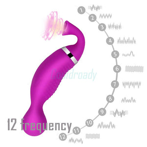 Blowjob Clitoris Sucker Vibrator 12 Speed Powerful Vibrator Sex Toys for Woman Clitoris Erotic Goods Sex Shop - sextoysok