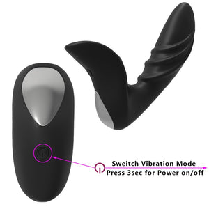 HWOK Anal butt plug Men masturbator Male Wireless Remote Control Prostate Massager Vibrator Adult Sex Toys Masturbator for Men - sextoysok