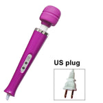 New 10 Speeds Magic Wand Massager,Big Magic Wand Massage Stick AV Vibrators Sexy Clit Vibrator Sex Toys for Women 32 * 6CM - sextoysok