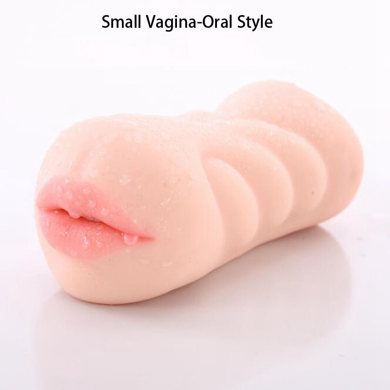 Realistic Oral 3D Deep Throat with Tongue Teeth Maiden Artificial Vagina Male Masturbator Realistic Pussy Oral Sex Toys for Men - sextoysok