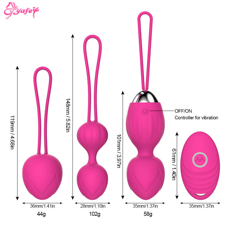 Vagina Balls Trainer Sex Toys Silicone Ben Wa Balls Vagina Tightening Exerciser Kegel Ball Vibratig Egg Women Adult Sex Product - sextoysok