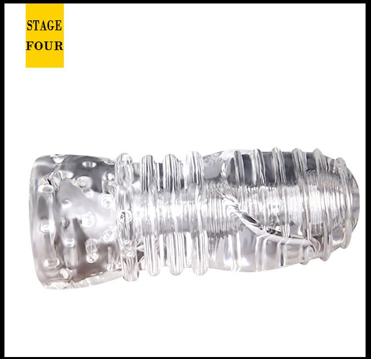 Afrodisiac Training 5pcs/lot 5 Stages Delay Training Penis Trainer Erotic Pocket Pussy Penis Massager Afrodisiac Toys for Men - sextoysok