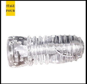 Afrodisiac Training 5pcs/lot 5 Stages Delay Training Penis Trainer Erotic Pocket Pussy Penis Massager Afrodisiac Toys for Men - sextoysok