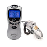 Electric Shock Pulse Chastity Lock Male Plastic Silicone Chastity Lock Cb6000s Alternative Toy Sex Toys For Man Adult Products - sextoysok
