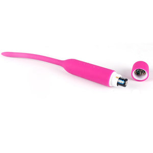 Sounding Urethral Vibrator Male Masturbator Silicone Vibrating Penis Plug Urethral Sounds Dilators Products for Men Erotic Toys - sextoysok