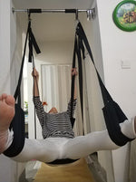 Love Sex Sling Swing Soft Material BDSM Sex Bandage Sex Furniture Fetish Hanging Door Swing Adult games Sex Toys for Couples sex - sextoysok