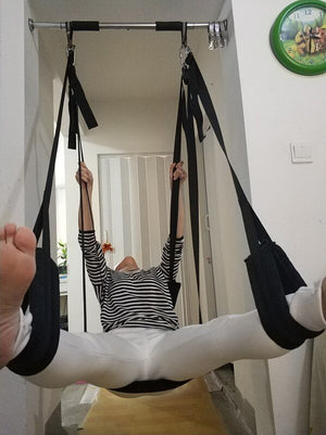 Love Sex Sling Swing Soft Material BDSM Sex Bandage Sex Furniture Fetish Hanging Door Swing Adult games Sex Toys for Couples sex - sextoysok