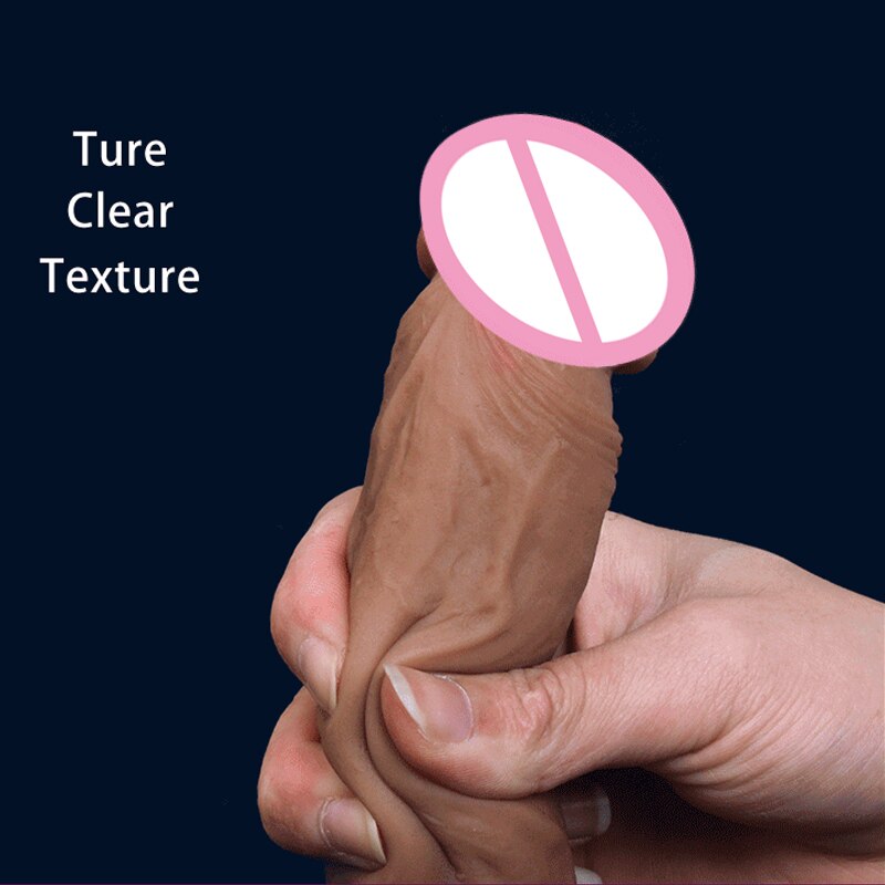 Huge Faloimitator Realistic Dildo Vibrator for Women Strapon Phallus Thick Silicone Penis With Suction Cup Sex Toys for Adults - sextoysok
