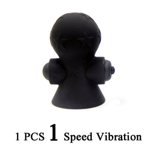 ORISSI Nipple Sucker Vibrating Bullet Nipple Vibrator Suction Cup Breast Massager Clitoris Stimulator Sex Toys for Woman - sextoysok