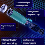 Water Bath Penis Enlargement Pump Electric Penis Extender Trainer Aid Impotence Helper Vacuum Pump Masturbator Sex Toys For Man (penis pump) - sextoysok