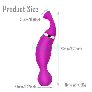 Blowjob Clitoris Sucker Vibrator 12 Speed Powerful Vibrator Sex Toys for Woman Clitoris Erotic Goods Sex Shop - sextoysok