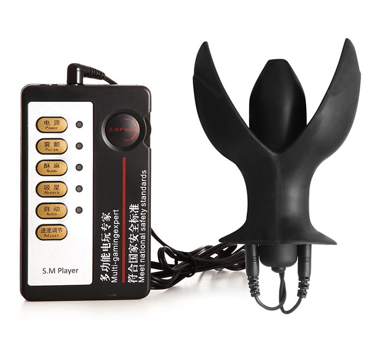 Electric Shock Anal Sex Toys Silicone Dildo Massager Vagina Plug Vibrator Intimate Sex Products Masturbator For Male And Female - sextoysok