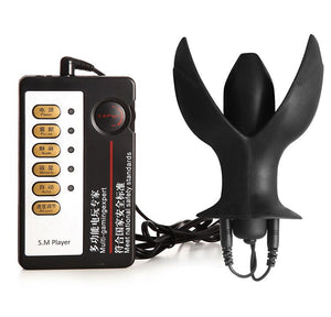 Electric Shock Anal Sex Toys Silicone Dildo Massager Vagina Plug Vibrator Intimate Sex Products Masturbator For Male And Female - sextoysok