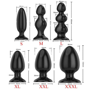 Adult Large Anal Sex Toys Huge Size Butt Plugs Prostate Massage For Men Female Anus Expansion Stimulator Big Anal Beads - sextoysok