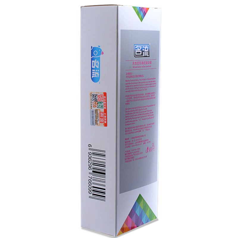 MingLiu Six In Sex 96PCS amazing condoms value high quality condoms for horny men women adult sex toy (ice and fire) - sextoysok